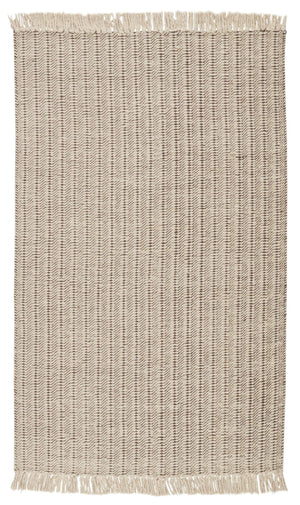 Jaipur Living Jaipur Living Poise Handwoven Jute Blend Area Rug Tasseled Low Pile Organic Texture Cream 5'X8' RUG148688