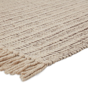 Jaipur Living Jaipur Living Poise Handwoven Jute Blend Area Rug Tasseled Low Pile Organic Texture Cream 5'X8' RUG148688