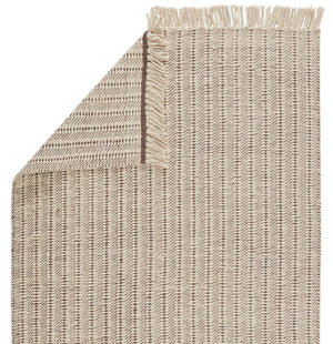 Jaipur Living Jaipur Living Poise Handwoven Jute Blend Area Rug Tasseled Low Pile Organic Texture Cream 5'X8' RUG148688
