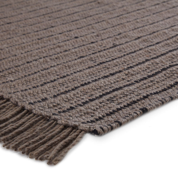 Jaipur Living Jaipur Living Poise Handwoven Jute Blend Area Rug Tasseled Low Pile Organic Texture Gray 9'X12' RUG148690