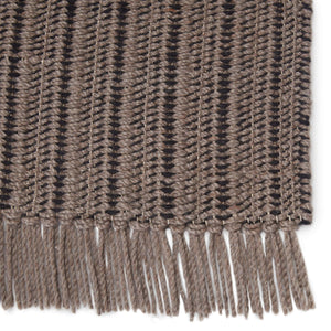Jaipur Living Jaipur Living Poise Handwoven Jute Blend Area Rug Tasseled Low Pile Organic Texture Gray 9'X12' RUG148690