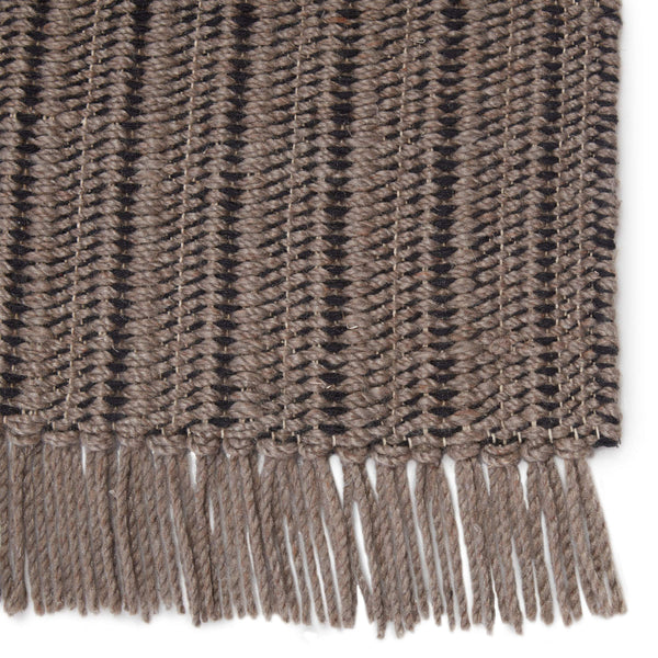 Jaipur Living Jaipur Living Poise Handwoven Jute Blend Area Rug Tasseled Low Pile Organic Texture Gray 9'X12' RUG148690