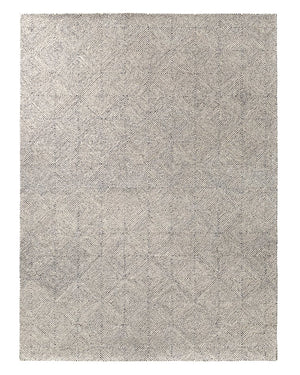 Jaipur Living Traditions Made Modern Tufted Exhibition Mmt19 Tufted Handmade 100% Wool Lines Tribal Indoor Rug White, Dark Gray 100% Wool, 100% Cotton Rug158248