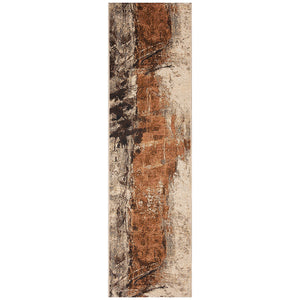 Trans Ocean Liora Manne Marina Contemporary Indoor/Outdoor Area Rug - Bold Abstract Design For Modern Spaces Gold Polypropylene,Polyester Mnar8819719