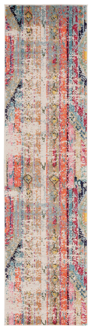 Safavieh Monaco Vibrant Bohemian Area Rug – Soft, Colorful Design For Any Room, Crafted In Turkey Multi 57% Polypropylene,30% Cotton,13% Polyester Mnc222f-68