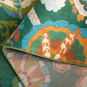 Safavieh Monaco 229 Power Loomed Rug Green / Sage 5'-1" x 7'-6"