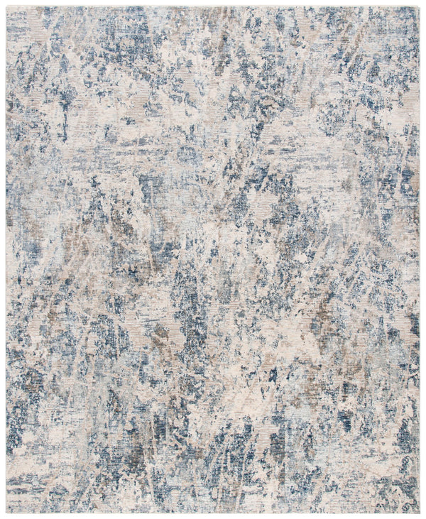 Safavieh Moon Traditional Style Runner Rug - Elegant Grey-blue Design With Durable Comfort For Any Space Grey ,Blue Polyester Mnd624g-5