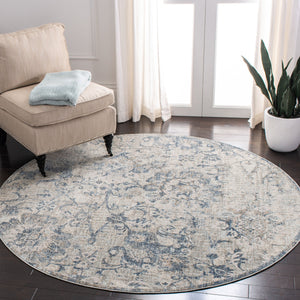 Safavieh Moon Traditional Area Rug - Elegant Power-loomed Design In Warm Beige And Ivory, Oeko-tex Certified Beige ,Ivory Polyester Mnd630a-5