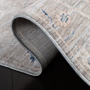 Safavieh Moon Area Rug - Elegant Grey And Ivory Design, Traditional Style, Soft, Durable, Oeko-tex Certified Grey ,Ivory Polyester Mnd644f-5