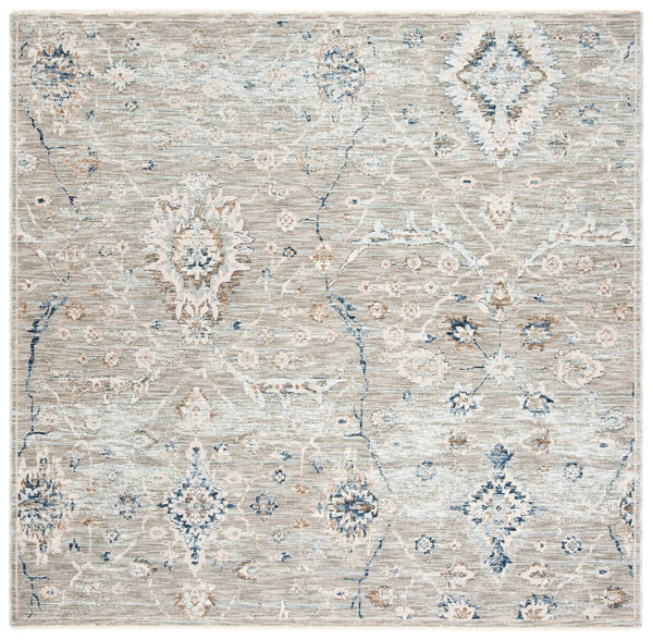 Safavieh Moon Area Rug - Elegant Grey And Ivory Design, Traditional Style, Soft, Durable, Oeko-tex Certified Grey ,Ivory Polyester Mnd644f-5