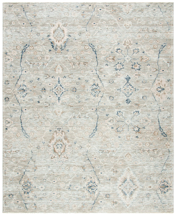 Safavieh Moon Area Rug - Elegant Grey And Ivory Design, Traditional Style, Soft, Durable, Oeko-tex Certified Grey ,Ivory Polyester Mnd644f-5