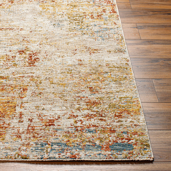 Mona Lisa MNI-2300 9' x 12'2" Machine Woven Rug MNI2300-9122  Tan, Light Sage, Mustard, Olive, Sage, Rust Surya