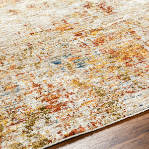 Mona Lisa MNI-2300 9' x 12'2" Machine Woven Rug MNI2300-9122  Tan, Light Sage, Mustard, Olive, Sage, Rust Surya