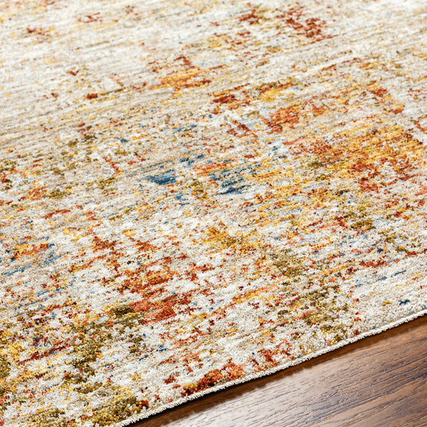 Mona Lisa MNI-2300 9' x 12'2" Machine Woven Rug MNI2300-9122  Tan, Light Sage, Mustard, Olive, Sage, Rust Surya