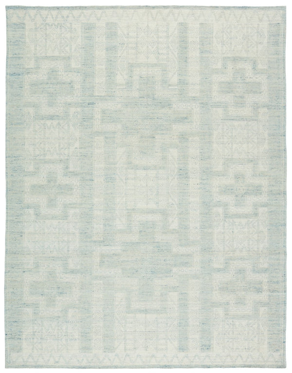 Jaipur Living Monarch Cirus Global Modern Handmade Indoor Rug Light Blue 10'x14'