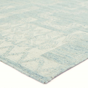 Jaipur Living Monarch Cirus Global Modern Handmade Indoor Rug Light Blue 10'x14'