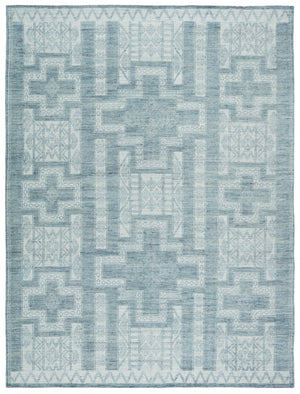 Jaipur Living Monarch Cirus Global Modern Handmade Indoor Rug Blue 10'x14'