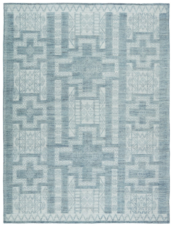 Jaipur Living Monarch Cirus Global Modern Handmade Indoor Rug Blue 10'x14'