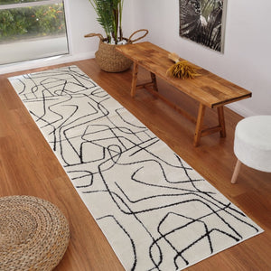 Amer Rugs Monotone Vintage Moroccan Power-loom Area Rug – Timeless Design For Any Room In Your Home Ivory Polypropylene Mnt102610