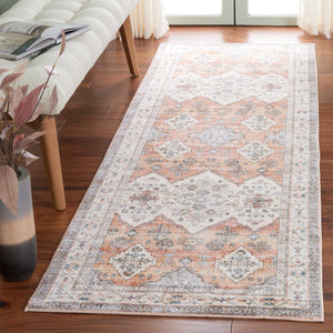 Safavieh Montana Elegant Floral Motif Rug - Durable Power Loomed Design For Timeless Home Decor Charm Beige ,Light Brown Polyester Mnt122b-6r