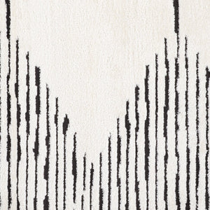 Amer Rugs Monotone Vintage Moroccan Power-loom Area Rug – Timeless Design For Any Room In Your Home White Polypropylene Mnt20203