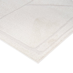Amer Rugs Monotone Vintage Moroccan Power-loom Area Rug – Timeless Design For Any Room In Your Home Ivory Polypropylene Mnt8203
