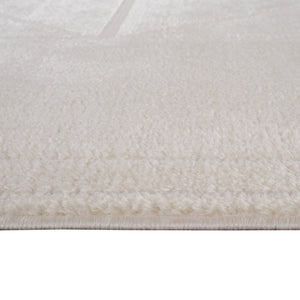 Amer Rugs Monotone Vintage Moroccan Power-loom Area Rug – Timeless Design For Any Room In Your Home Ivory Polypropylene Mnt8203