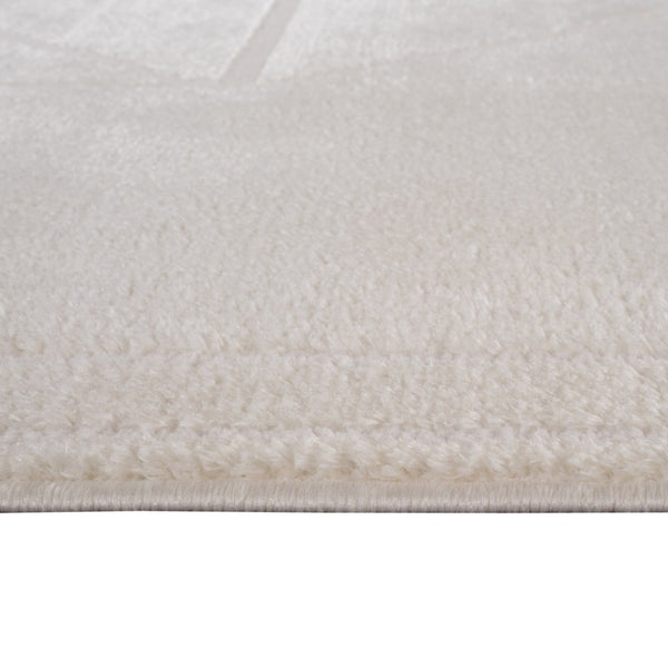 Amer Rugs Monotone Vintage Moroccan Power-loom Area Rug – Timeless Design For Any Room In Your Home Ivory Polypropylene Mnt8203