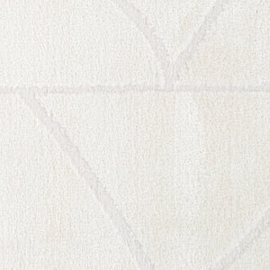 Amer Rugs Monotone Vintage Moroccan Power-loom Area Rug – Timeless Design For Any Room In Your Home Ivory Polypropylene Mnt8203