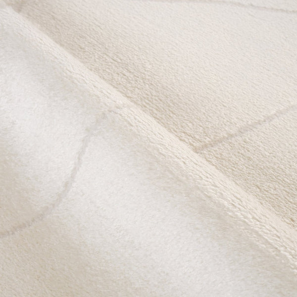 Amer Rugs Monotone Vintage Moroccan Power-loom Area Rug – Timeless Design For Any Room In Your Home Ivory Polypropylene Mnt8203