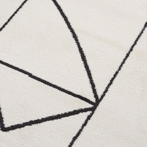 Amer Rugs Monotone Vintage Moroccan Power-loom Area Rug – Timeless Design For Any Room In Your Home Ivory Polypropylene Mnt97999