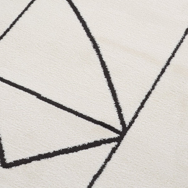 Amer Rugs Monotone Vintage Moroccan Power-loom Area Rug – Timeless Design For Any Room In Your Home Ivory Polypropylene Mnt97999