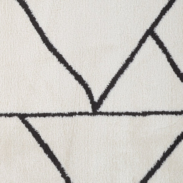 Amer Rugs Monotone Vintage Moroccan Power-loom Area Rug – Timeless Design For Any Room In Your Home Ivory Polypropylene Mnt97999