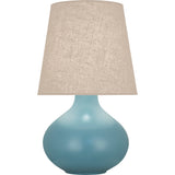 Matte Steel Blue June Table Lamp