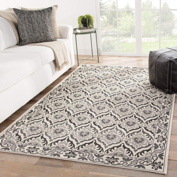 Jaipur Living Jaipur Living Laurel Polypropylene Damask Rug Arts Crafts Floral Indoor Outdoor 2' X 3'7" RUG143344