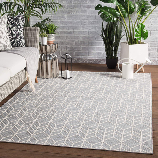 Jaipur Living Jaipur Living Galloway Sisal-inspired Chevron Flatweave Polypropylene Indoor Outdoor Rug 4' X 5'7" RUG143360