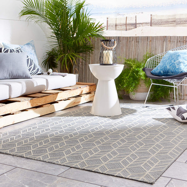 Jaipur Living Jaipur Living Galloway Sisal-inspired Chevron Flatweave Polypropylene Indoor Outdoor Rug 4' X 5'7" RUG143360