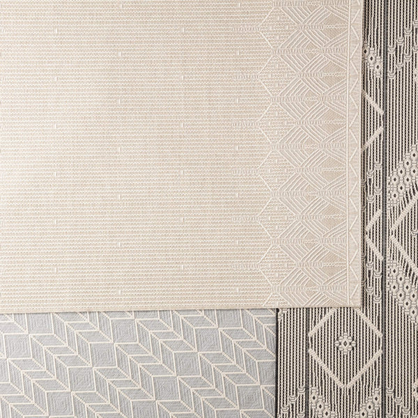 Jaipur Living Jaipur Living Galloway Sisal-inspired Chevron Flatweave Polypropylene Indoor Outdoor Rug 4' X 5'7" RUG143360