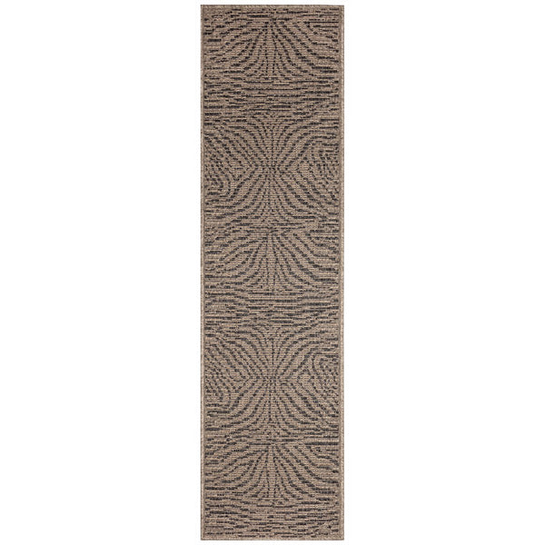 Trans Ocean Liora Manne Monaco Zebra Indoor/Outdoor Area Rug - Stylish Graphic Design For Modern Spaces Natural Polypropylene Mocr8628112