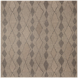 Trans Ocean Liora Manne Monaco Diamonds Area Rug - Stylish Indoor/Outdoor Design With Rustic Tribal Pattern Natural Polypropylene Mocs8627512