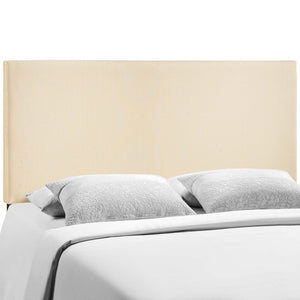 Modway Furniture Region Upholstered Queen Headboard by Modway - Modern Elegance with Soft Linen Fabric Design Ivory MOD-5211-IVO