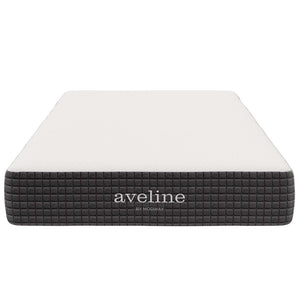 Modway Furniture Aveline 8" Twin Mattress - Cooling Gel-Infused Memory Foam for Restorative Sleep & Comfort MOD-5339-WHI