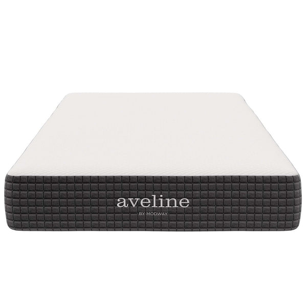 Modway Furniture Aveline 8" Twin Mattress - Cooling Gel-Infused Memory Foam for Restorative Sleep & Comfort MOD-5339-WHI
