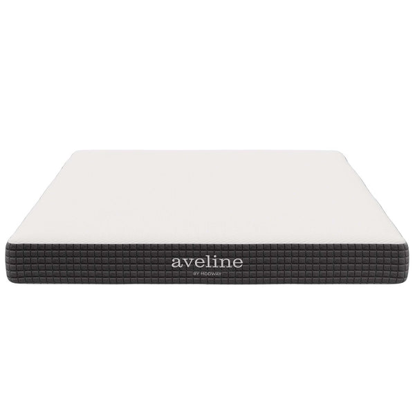 Modway Furniture Aveline 6" Full Memory Foam Mattress - Gel-Infused, Breathable Cover, CertiPUR-US® Certified Comfort MOD-5345-WHI