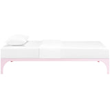 Modway Furniture Ollie Twin Bed Frame Pink 75 x 39 x 11