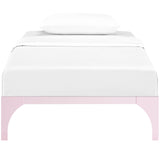 Modway Furniture Ollie Twin Bed Frame Pink 75 x 39 x 11