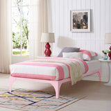 Modway Furniture Ollie Twin Bed Frame Pink 75 x 39 x 11