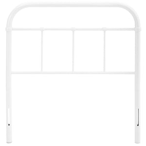 Modway Furniture Serena Twin Steel Headboard by Modway - Vintage-Inspired Farmhouse Design for Timeless Elegance White MOD-5534-WHI