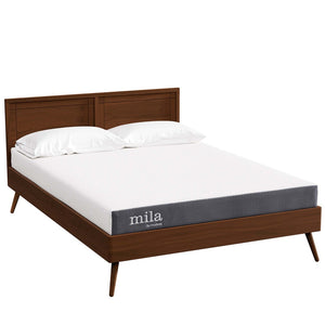 Modway Furniture Mila 6" Full XL Mattress by Modway - Comfortable Memory Foam for Sound Sleep, Ideal for Teens & Guests MOD-5734-WHI