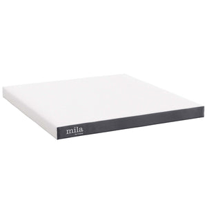 Modway Furniture Mila 6" King Mattress - Memory Foam Comfort for Restorative Sleep, CertiPUR Foam, Easy Setup & Delivery MOD-5736-WHI